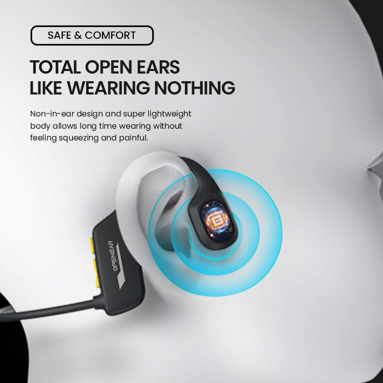 IMENOX ALOVA IP68 Swimming Headset, Bone Conduction, Bluetooth Earphone