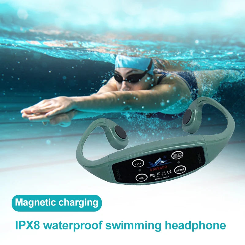 Waterproof Swimming Teaching Equipment Bone Conduction Swimtalk System