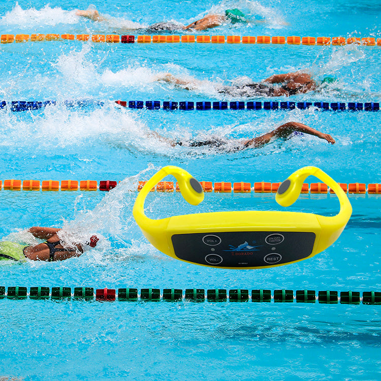 Waterproof Swimming Teaching Equipment Bone Conduction Swimtalk System